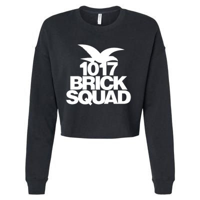 1017 Brick Squad Cropped Pullover Crew