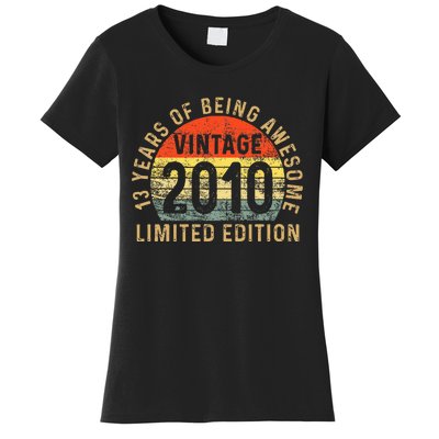 13yr BDay Son 2010 Funny 13th 13 Year Old Birthday Women's T-Shirt