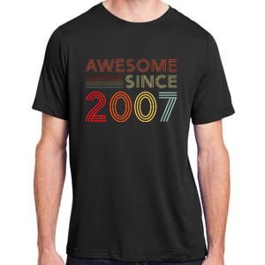 16yr BDay Son Boy Funny 2007 16th 16 Year Old Birthday Adult ChromaSoft Performance T-Shirt