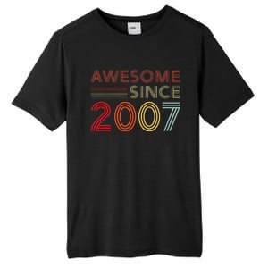 16yr BDay Son Boy Funny 2007 16th 16 Year Old Birthday Tall Fusion ChromaSoft Performance T-Shirt