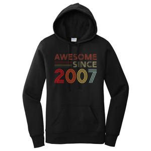 16yr BDay Son Boy Funny 2007 16th 16 Year Old Birthday Women's Pullover Hoodie