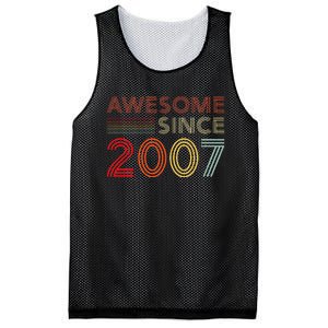 16yr BDay Son Boy Funny 2007 16th 16 Year Old Birthday Mesh Reversible Basketball Jersey Tank