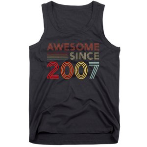 16yr BDay Son Boy Funny 2007 16th 16 Year Old Birthday Tank Top