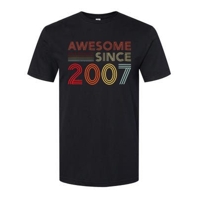 16yr BDay Son Boy Funny 2007 16th 16 Year Old Birthday Softstyle® CVC T-Shirt