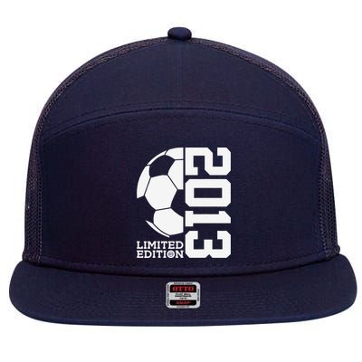 11th Birthday Soccer Limited Edition 2013 7 Panel Mesh Trucker Snapback Hat