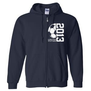 11th Birthday Soccer Limited Edition 2013 Full Zip Hoodie