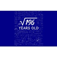 14 Birthday Son Him Funny Math 14th Birthday Bumper Sticker