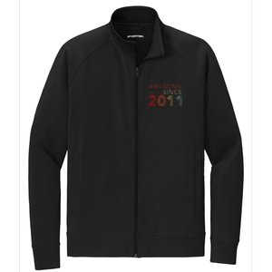 13yr Bday Son Boy Funny 2012 13th 13 Year Old Birthday Stretch Full-Zip Cadet Jacket