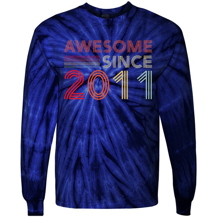 13yr Bday Son Boy Funny 2012 13th 13 Year Old Birthday Tie-Dye Long Sleeve Shirt