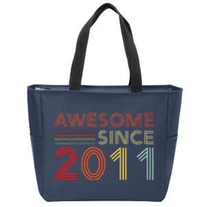 13yr Bday Son Boy Funny 2012 13th 13 Year Old Birthday Zip Tote Bag