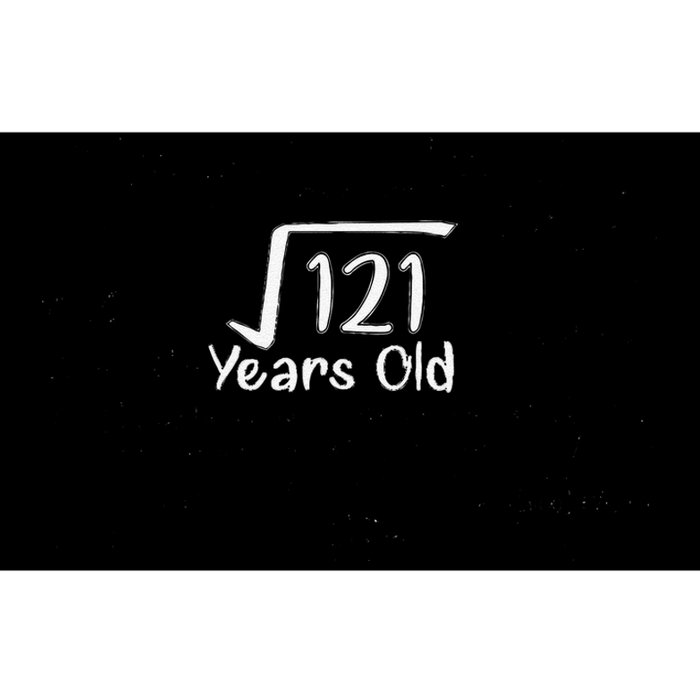 11th Birthday Square Root Of 121 11 Years Old Bumper Sticker