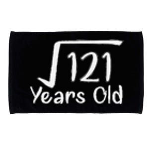 11th Birthday Square Root Of 121 11 Years Old Microfiber Hand Towel