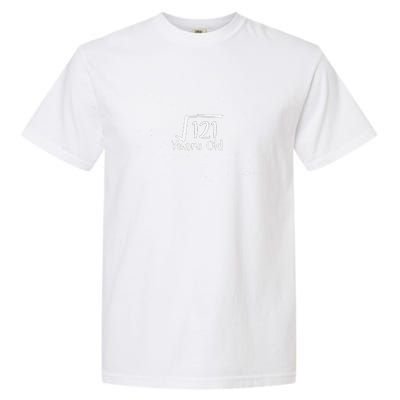 11th Birthday Square Root Of 121 11 Years Old Garment-Dyed Heavyweight T-Shirt