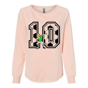 10th Birthday Soccer Player 10 Years Old Womens California Wash Sweatshirt