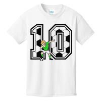 10th Birthday Soccer Player 10 Years Old Kids T-Shirt