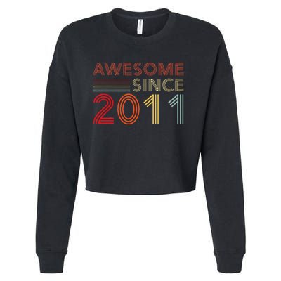 13yr Bday Son Boy Funny 2012 13th 13 Year Old Birthday Cropped Pullover Crew