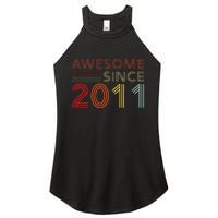 13yr Bday Son Boy Funny 2012 13th 13 Year Old Birthday Women's Perfect Tri Rocker Tank