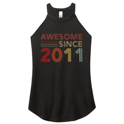 13yr Bday Son Boy Funny 2012 13th 13 Year Old Birthday Women's Perfect Tri Rocker Tank