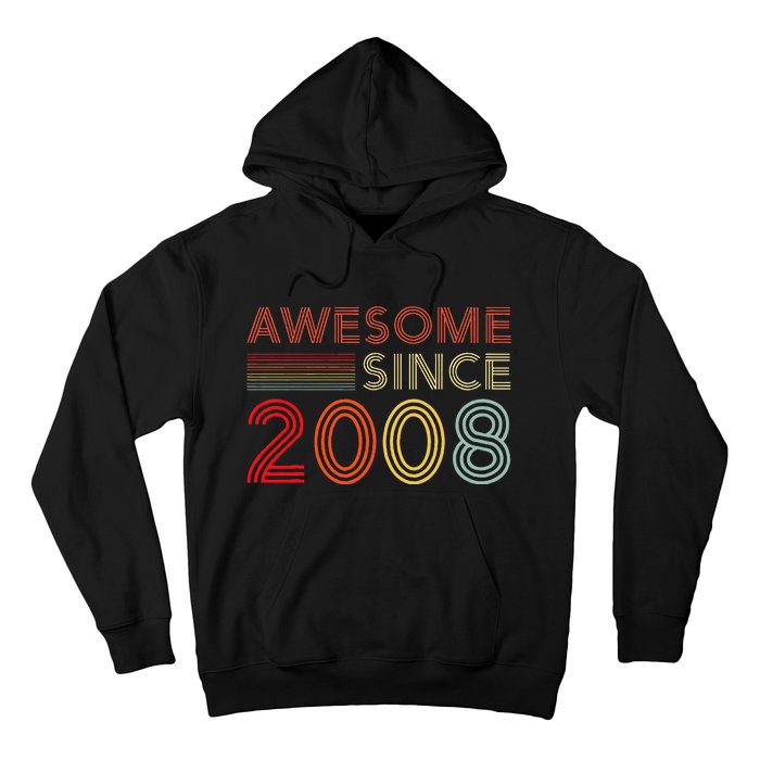 16yr Bday Son Boy Funny 2008 16th 16 Year Old Birthday Hoodie