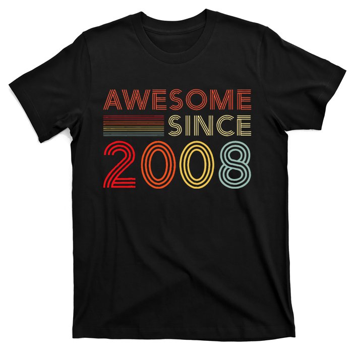 16yr Bday Son Boy Funny 2008 16th 16 Year Old Birthday T-Shirt