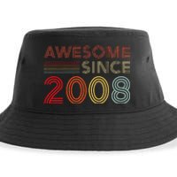 16yr Bday Son Boy Funny 2008 16th 16 Year Old Birthday Sustainable Bucket Hat