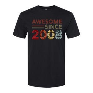 16yr Bday Son Boy Funny 2008 16th 16 Year Old Birthday Softstyle CVC T-Shirt