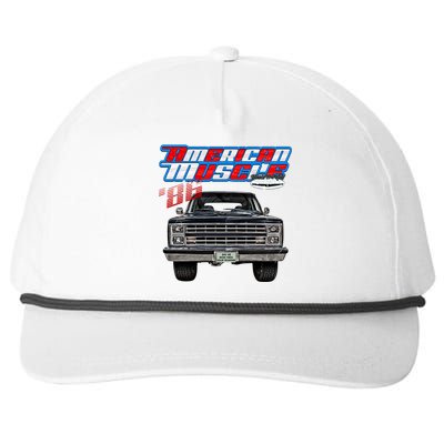 1986 Blazer Squarebody Truck K5 Jimmy Suburban Silverado C10 Gift Snapback Five-Panel Rope Hat