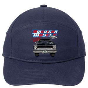 1986 Blazer Squarebody Truck K5 Jimmy Suburban Silverado C10 Gift 7-Panel Snapback Hat