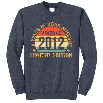 11yr BDay Son Boy Funny 2012 11th 11 Year Old Birthday Sweatshirt