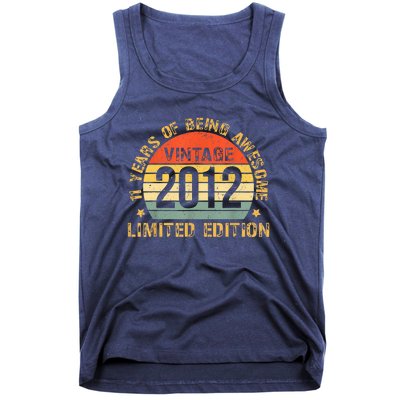 11yr BDay Son Boy Funny 2012 11th 11 Year Old Birthday Tank Top