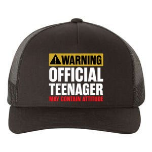 13 Birthday Teenager Boy 13yr Math 13th Birthday Yupoong Adult 5-Panel Trucker Hat