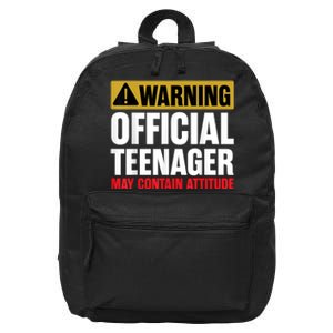 13 Birthday Teenager Boy 13yr Math 13th Birthday 16 in Basic Backpack