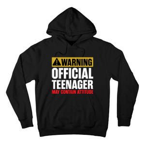 13 Birthday Teenager Boy 13yr Math 13th Birthday Tall Hoodie