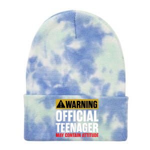 13 Birthday Teenager Boy 13yr Math 13th Birthday Tie Dye 12in Knit Beanie