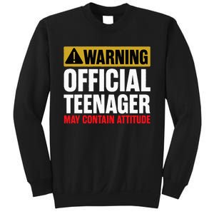 13 Birthday Teenager 13yr Math 13th Birthday Sweatshirt