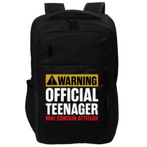 13 Birthday Teenager Boy 13yr Math 13th Birthday Impact Tech Backpack