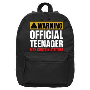 13 Birthday Teenager Boy 13yr Math 13th Birthday 16 in Basic Backpack