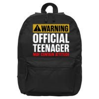 13 Birthday Teenager Boy 13yr Math 13th Birthday 16 in Basic Backpack