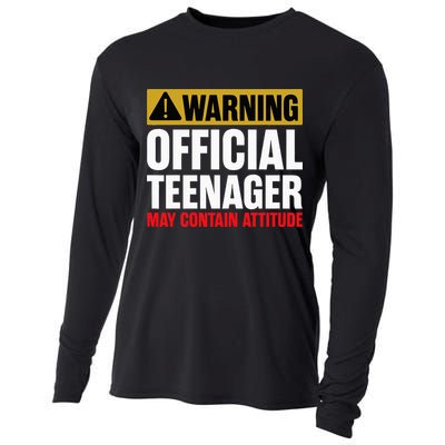 13 Birthday Teenager Boy 13yr Math 13th Birthday Cooling Performance Long Sleeve Crew