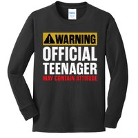 13 Birthday Teenager Boy 13yr Math 13th Birthday Kids Long Sleeve Shirt