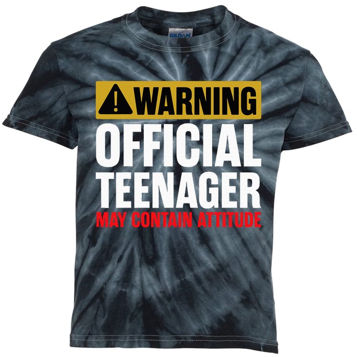 13 Birthday Teenager Boy 13yr Math 13th Birthday Kids Tie-Dye T-Shirt