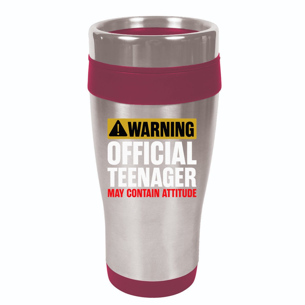 13 Birthday Teenager Boy 13yr Math 13th Birthday 16oz Travel Tumbler