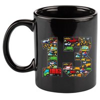 13th Birthday Transportation 13 Year Old Party 11oz C Handle Ceramic Mug