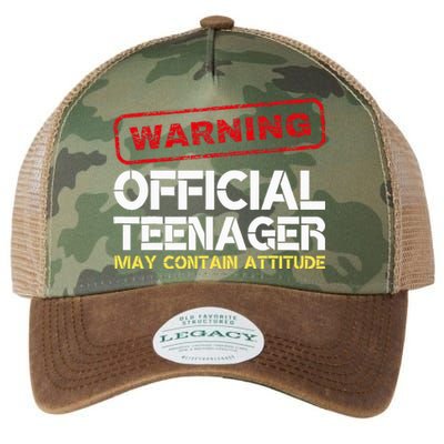 13 Birthday Teenager Boy 13th Birthday Legacy Tie Dye Trucker Hat