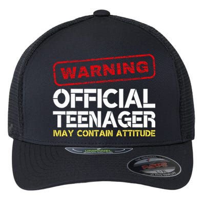 13 Birthday Teenager Boy 13th Birthday Flexfit Unipanel Trucker Cap