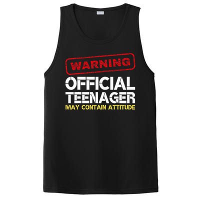 13 Birthday Teenager Boy 13th Birthday PosiCharge Competitor Tank