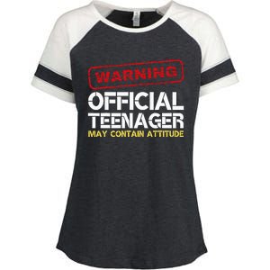 13 Birthday Teenager Boy 13th Birthday Enza Ladies Jersey Colorblock Tee