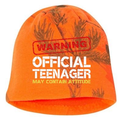 13 Birthday Teenager Boy 13th Birthday Kati - Camo Knit Beanie