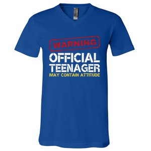 13 Birthday Teenager Boy 13th Birthday V-Neck T-Shirt