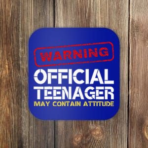 13 Birthday Teenager Boy 13th Birthday Coaster